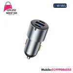 WiWU 60W Nano Pro A+2C Fast Car Charger Wi-CC032 in Bangladesh - 4
