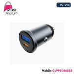 WiWU 35W Nano Lite A+C Fast Car Charger (Wi-CC030) | PD & QC 3.0 Dual Port Car Charger - 3