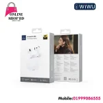 WiWU Airbuds 5 (4-Mic ENC) True Wireless Earbuds | Bluetooth 5.4 - 1