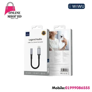 WiWU Legend Audio Converter 3.5mm Wi-C047