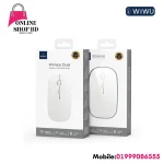WiWU Pearl 2.4G + Bluetooth Dual-Mode Wireless Office Mouse WM101 Pro - 1